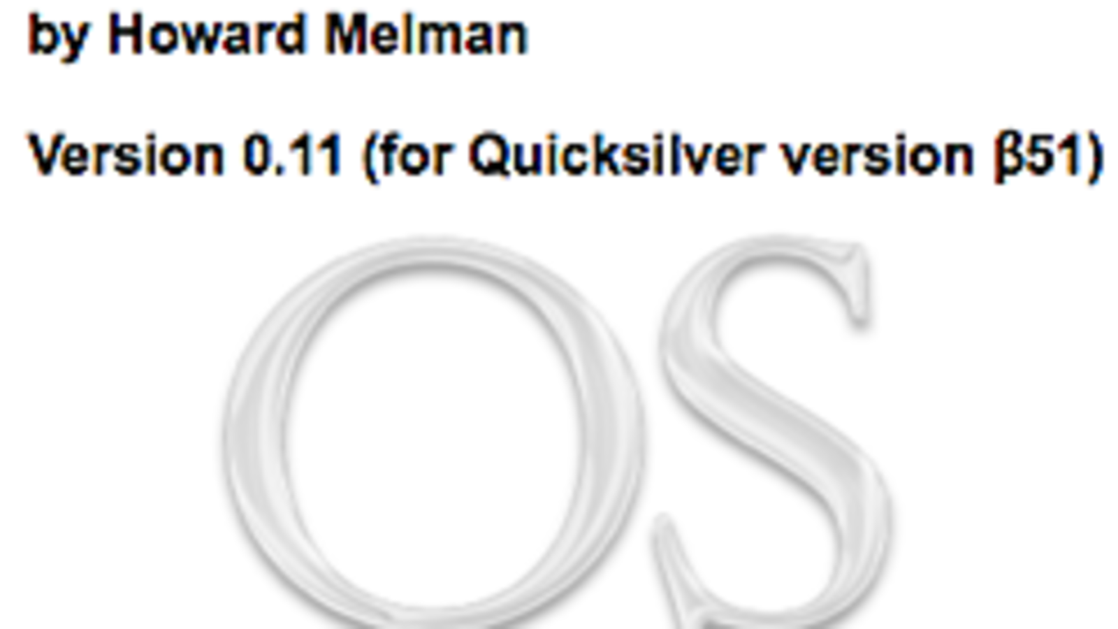 Quicksilver Mac Os X Download